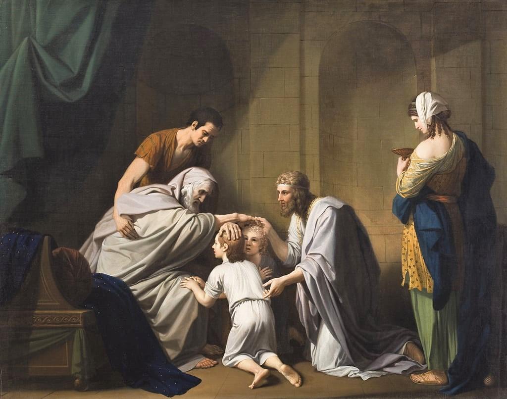 Jacob benissant ephraim et manasse 1766 1768 benjamin west