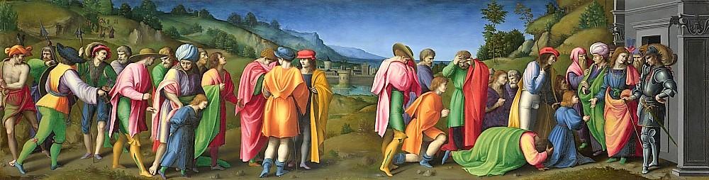 Joseph pardonne a ses freres vers 1515 francesco bacchiacca